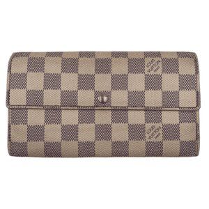 Authentic Louis Vuitton DA White Long Wallet